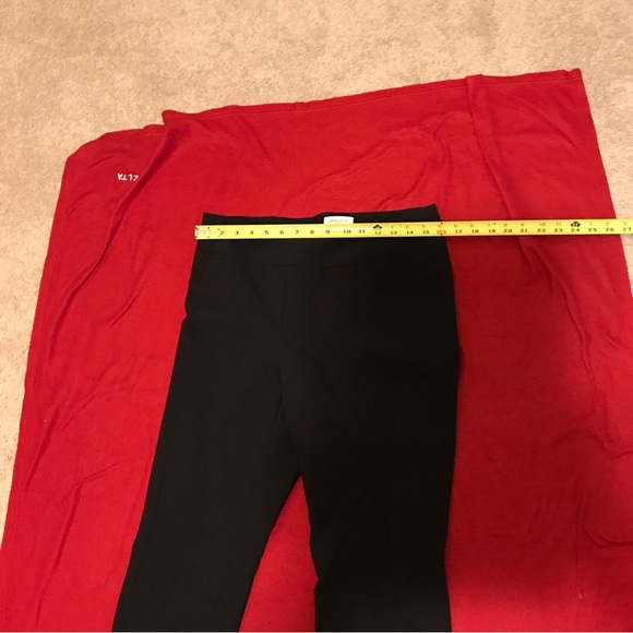 Lafayette 148 Acclaimed Stretch Gramercy Pant Black Career Trousers - Picture 7 of 8